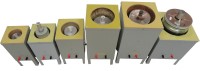magnetic field coil test fixtures for testing vacuum interrupters removed from the circuit breaker
